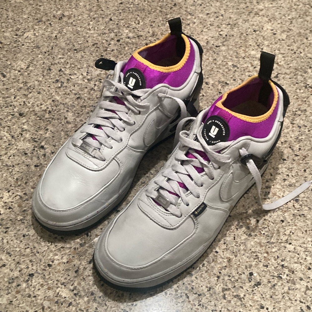 Size 10.5 Men’s - Nike Undercover x Air Force 1 SP GORE-TEX Low Grey Fog - Picture 4 of 16